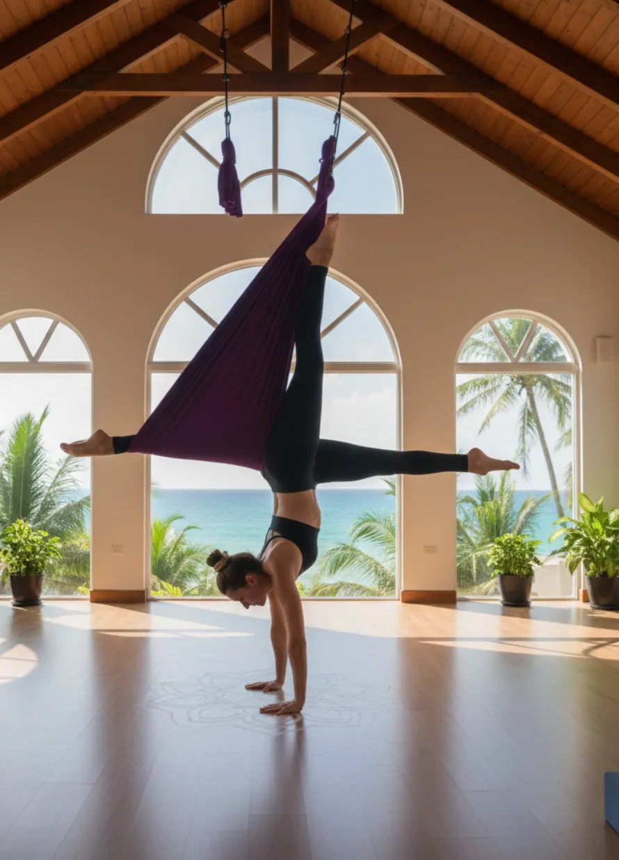 Aerial Yoga Class