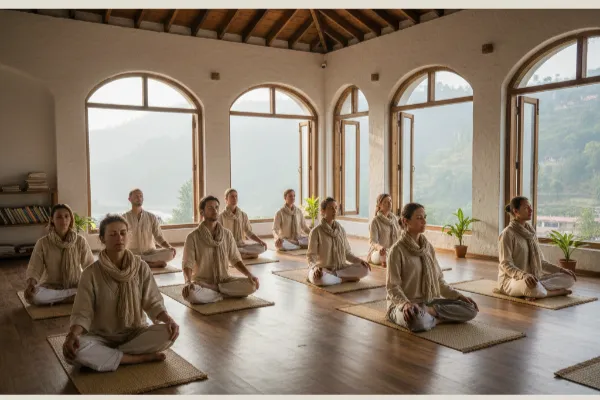 50 Hour Yoga Teacher Training Course in Rishikesh at Jeevan Utsav Yoga School & Retreat